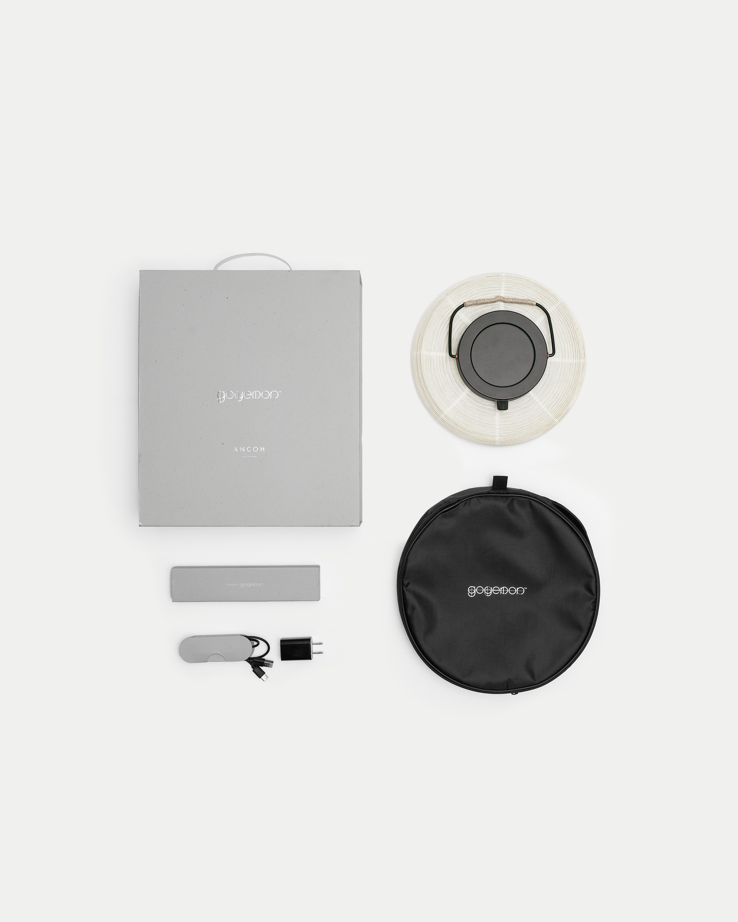 CHOCHIN × SOLAR LED LIGHT “ ANCOH ” / GREIGE