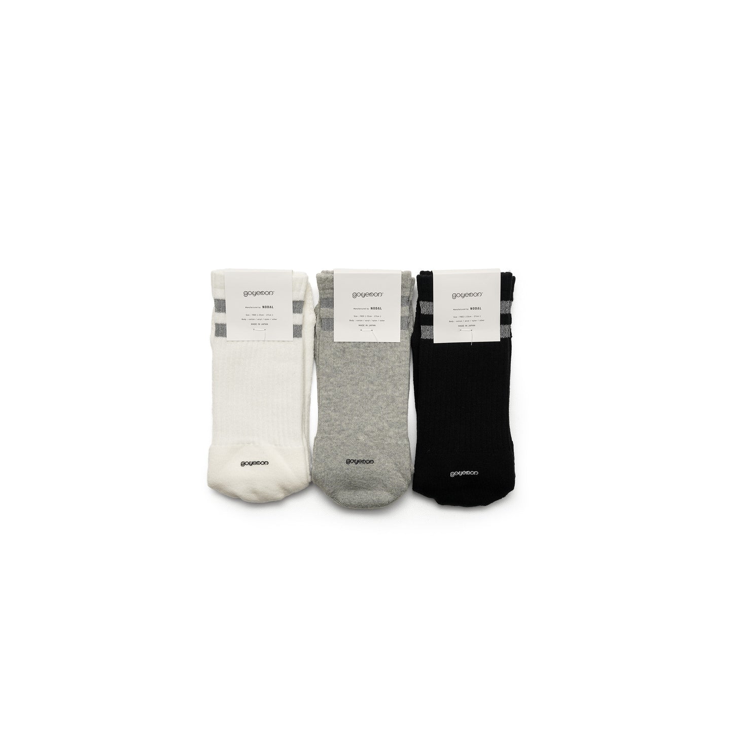 Reflector Line Tabi Socks / BLACK 1P