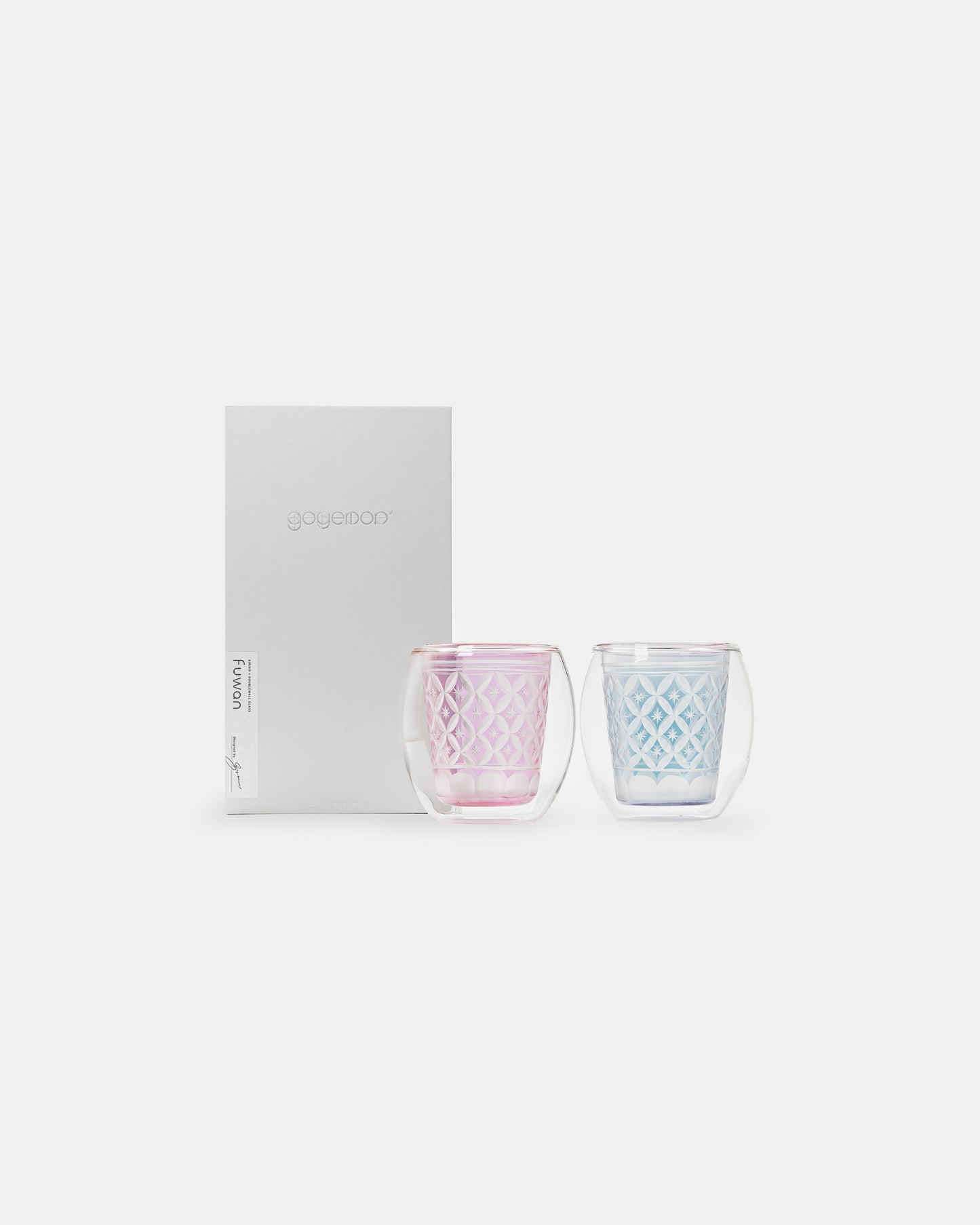KIRIKO × DOUBLE WALL GLASS “ Fuwan ” / KINAKA・RURI