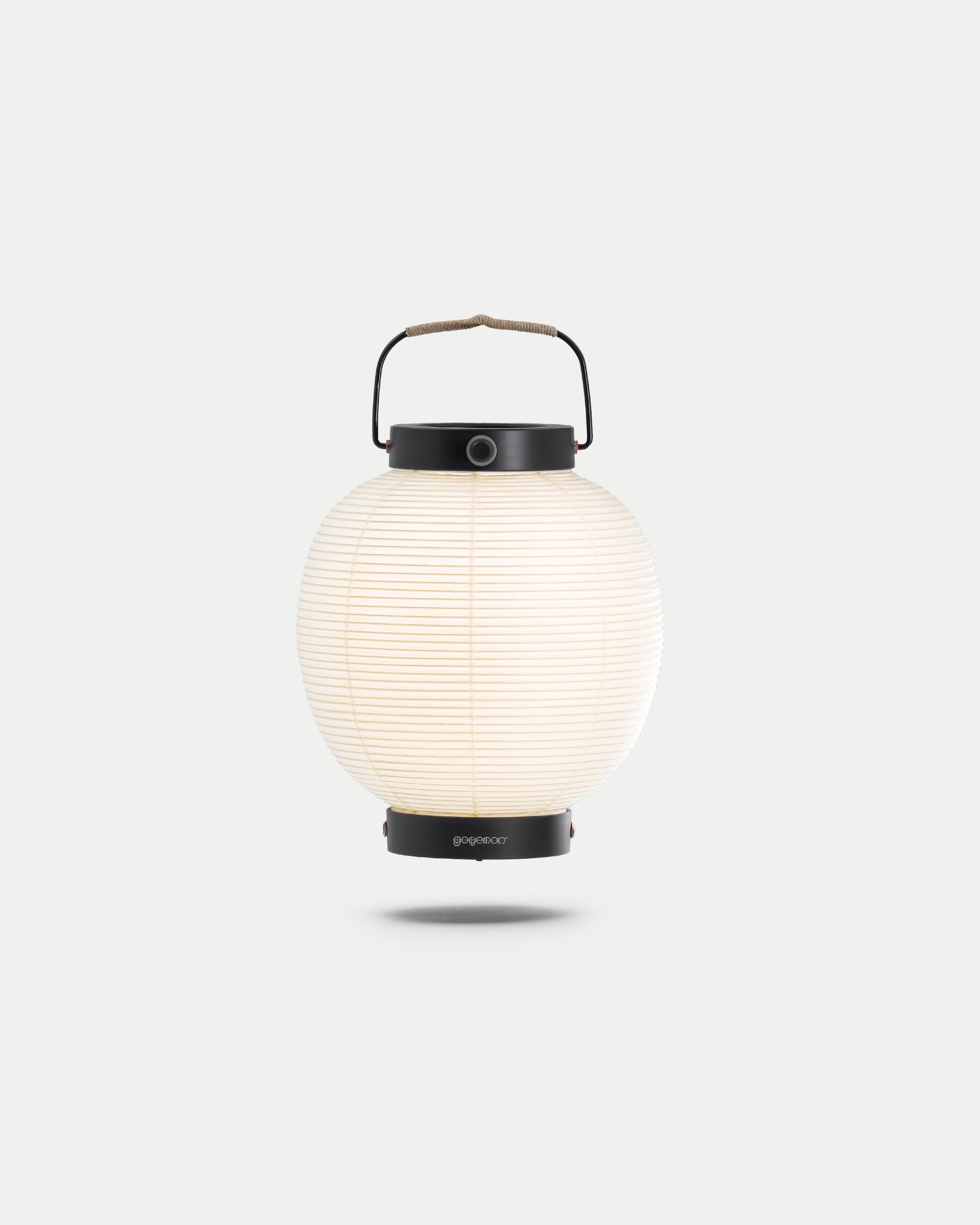 ライト・ランタン goyemon ANCOH BLACK CHOCHIN × SOLAR LED LIGHT “ ANCOH ” / BLACK – goyemon