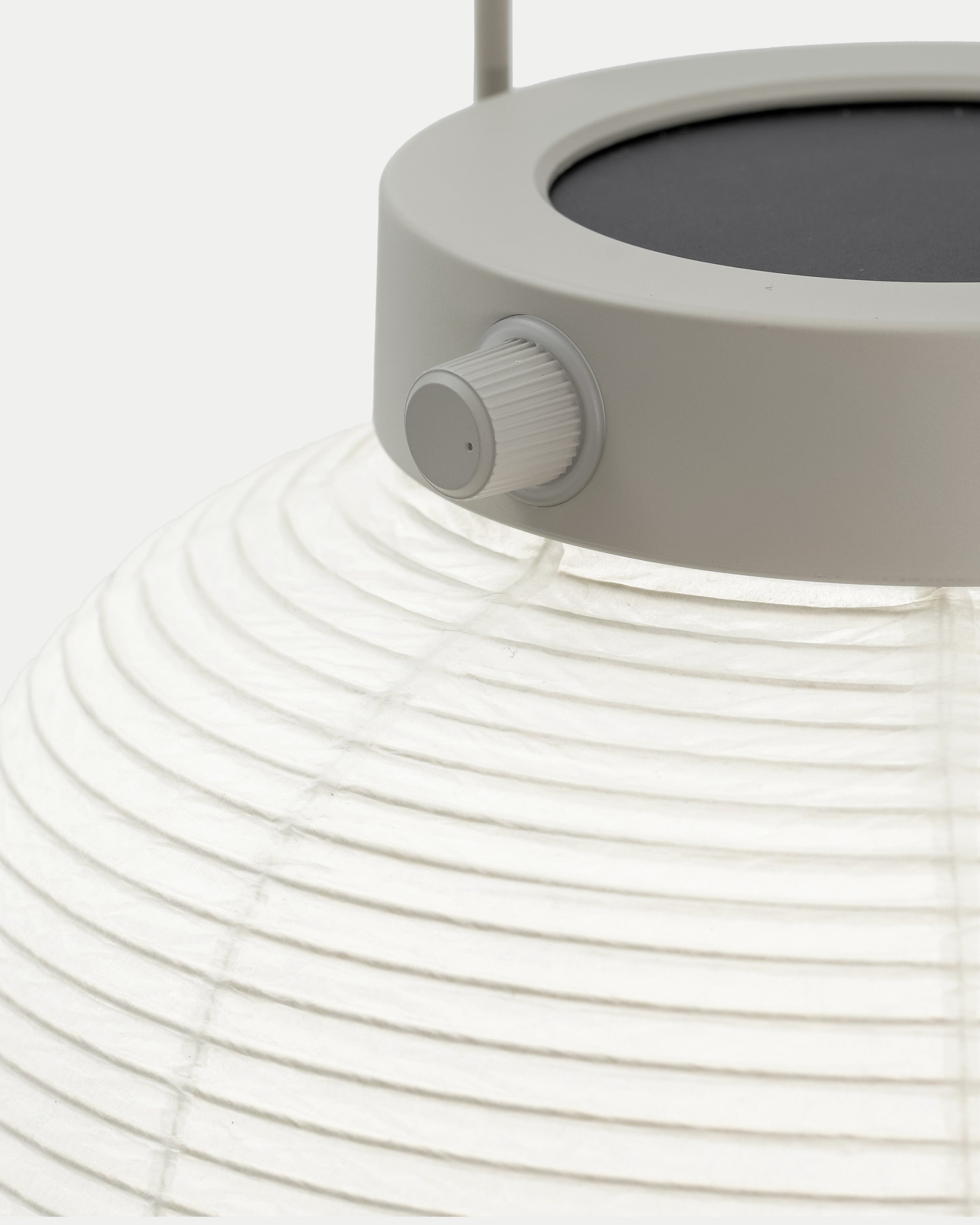 CHOCHIN × SOLAR LED LIGHT “ ANCOH ” / GREIGE – goyemon
