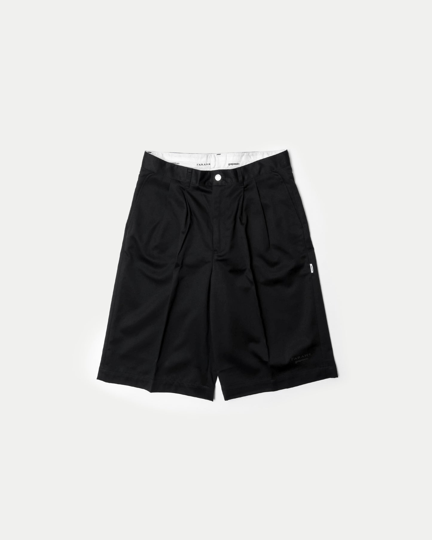 FARAH® × goyemon WORK SHORTS / BLACK × BLACK [goyemon general gadget]