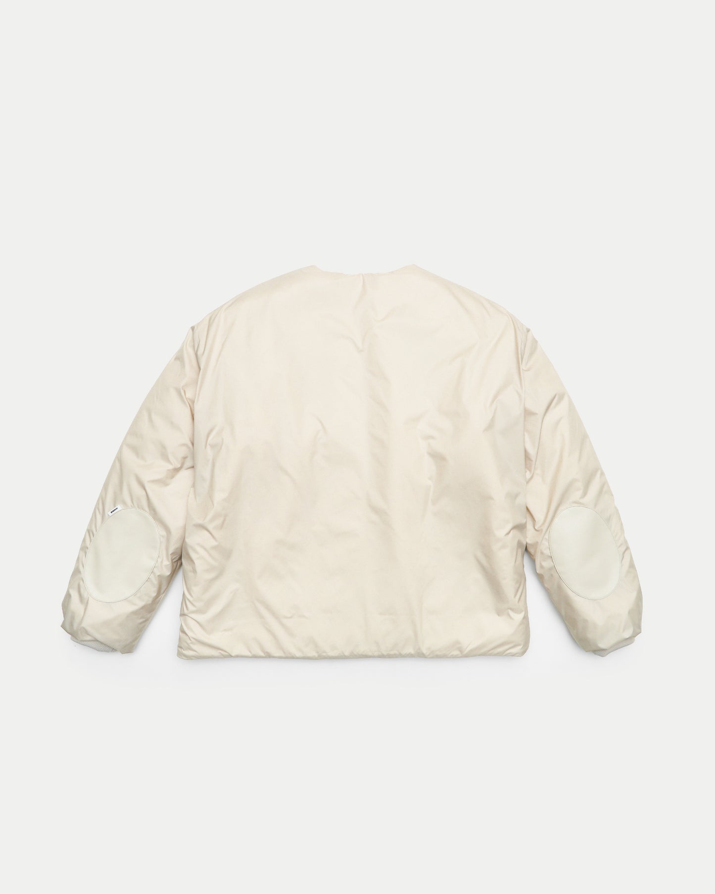No Collar Padded Jacket / BEIGE［goyemon general gadget]
