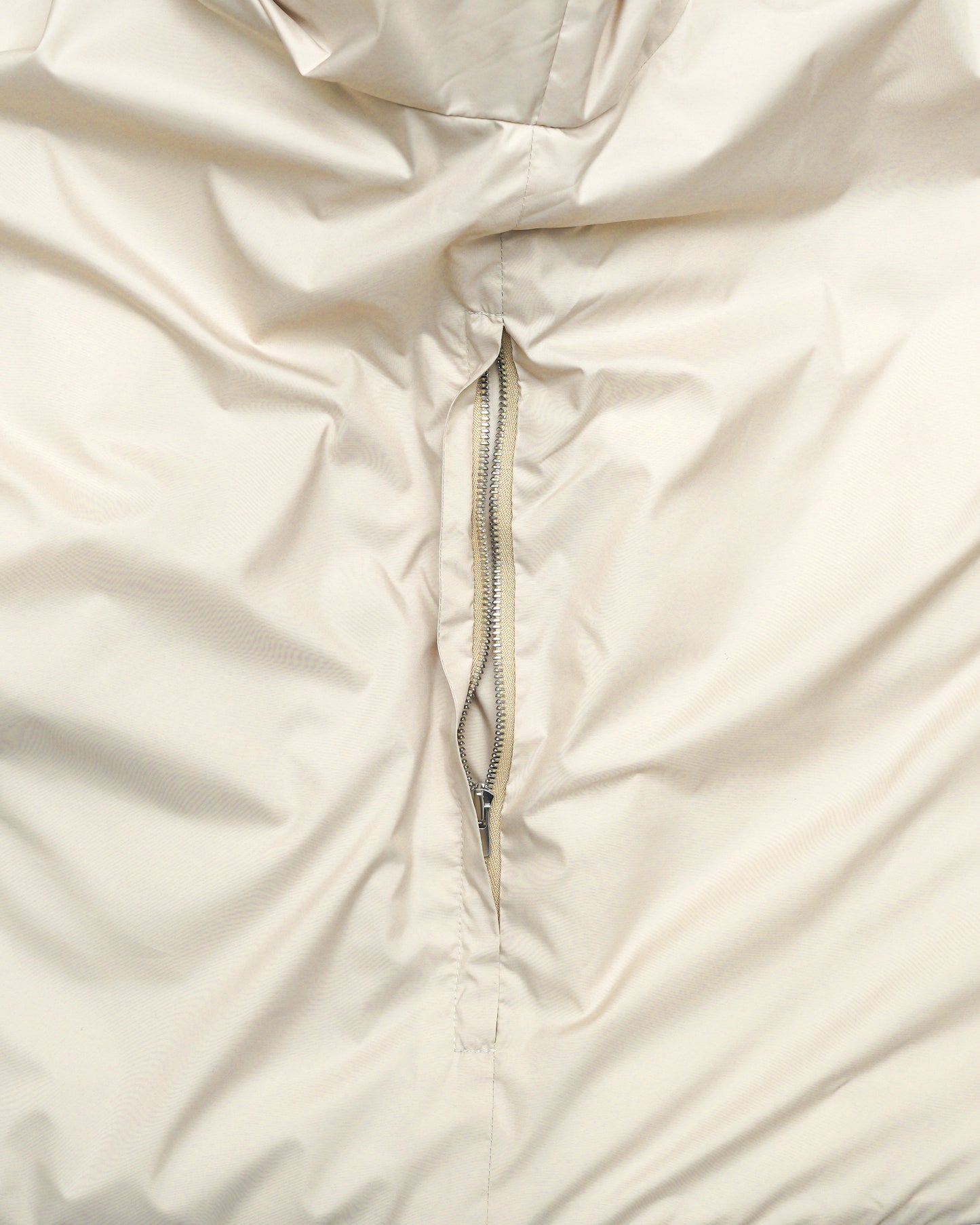 No Collar Padded Jacket / BEIGE［goyemon general gadget]