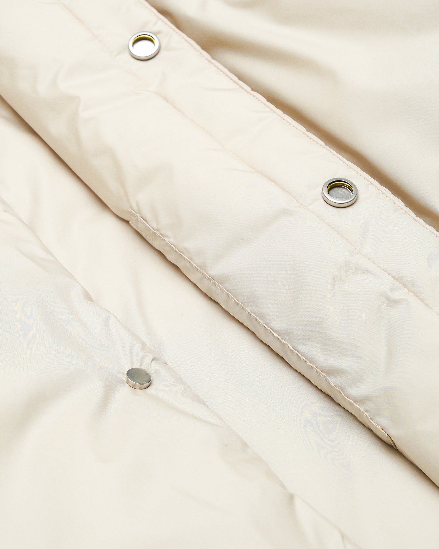 No Collar Padded Jacket / BEIGE［goyemon general gadget]