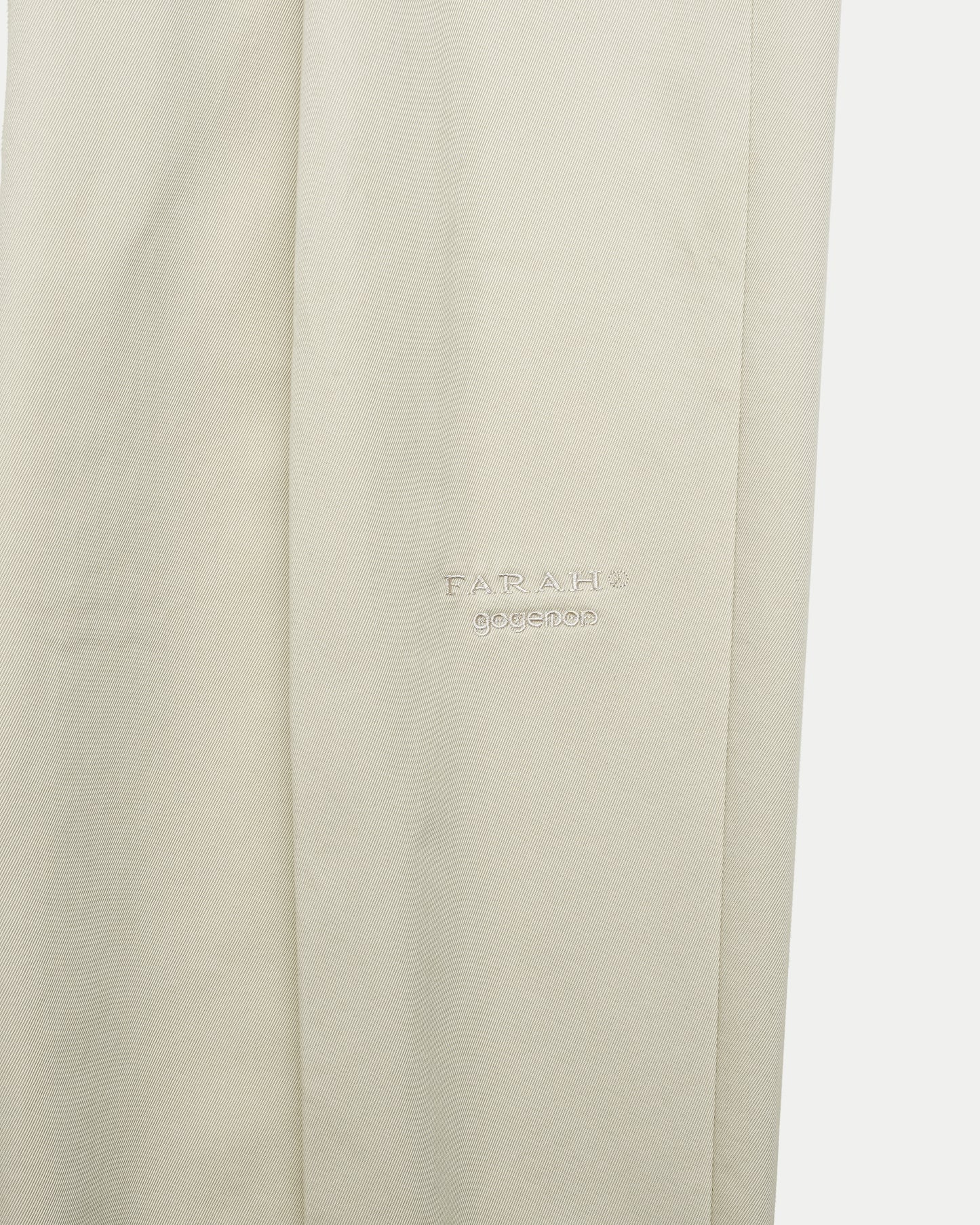 FARAH® × goyemon WORK SLACKS / LIGHT BEIGE [goyemon general gadget]