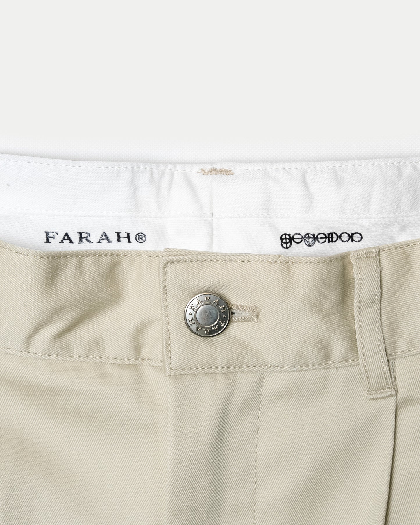 FARAH® × goyemon WORK SHORTS / LIGHT BEIGE [goyemon general gadget]