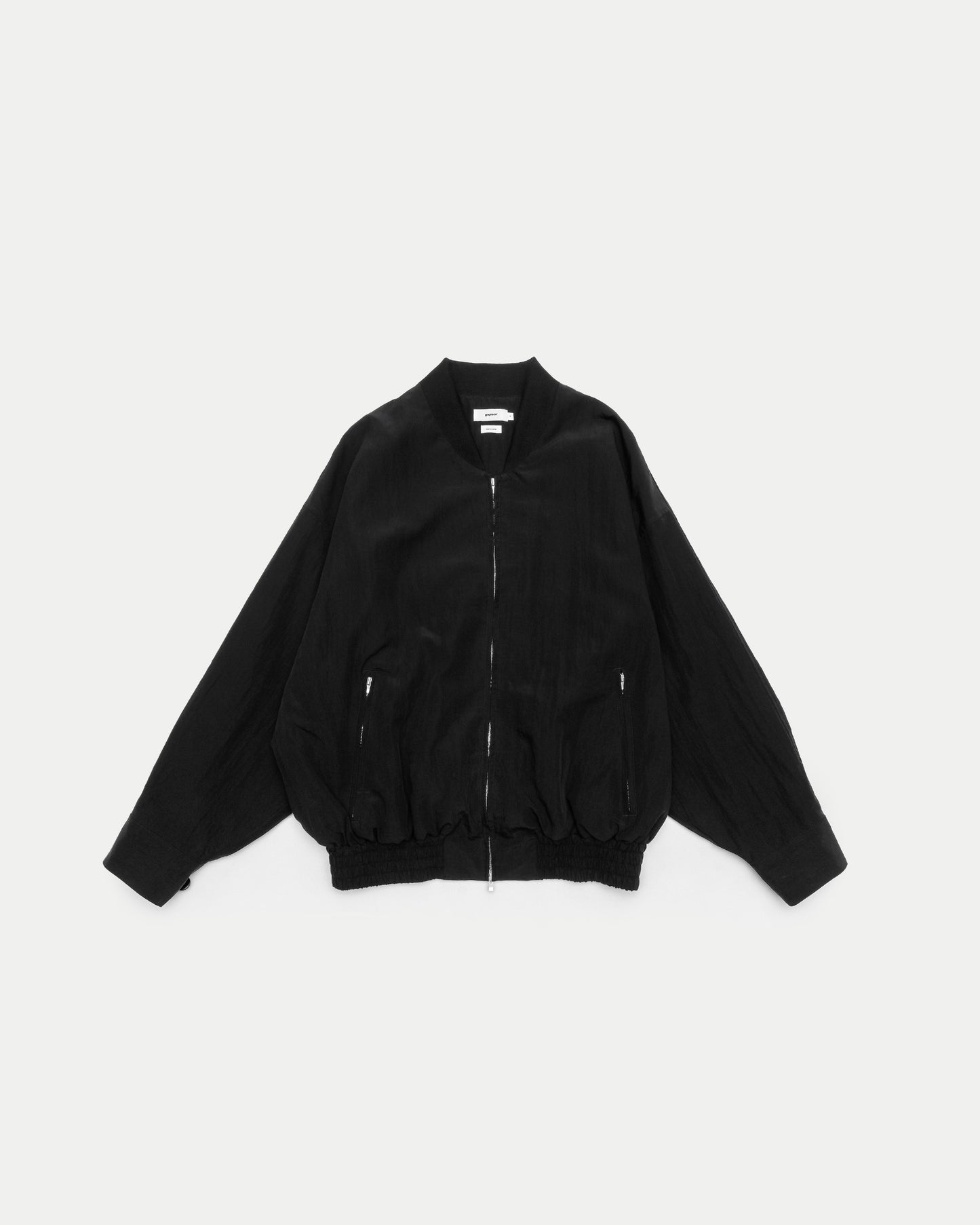 Back Pocket Bomber Jacket / BLACK［goyemon general gadget］