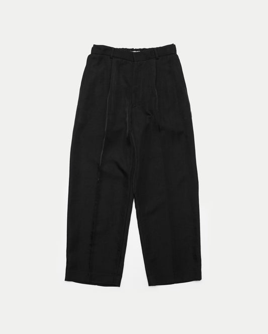 Soft Nylon Adjustable Slacks / BLACK [goyemon general gadget]