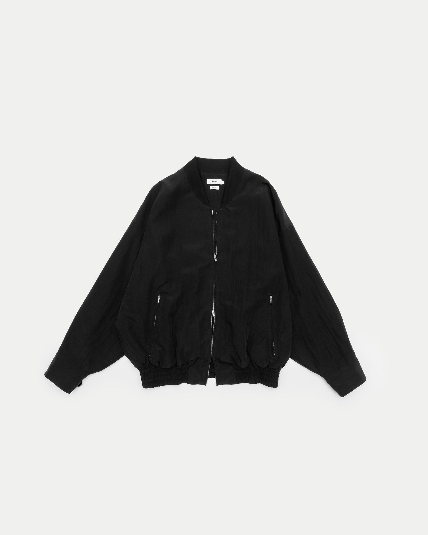 Back Pocket Bomber Jacket / BLACK［goyemon general gadget］