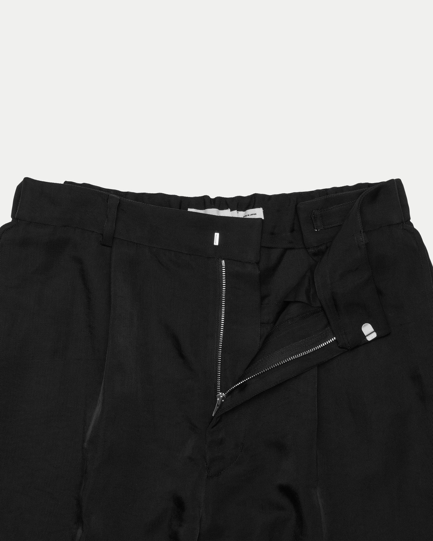 Soft Nylon Adjustable Slacks / BLACK [goyemon general gadget]