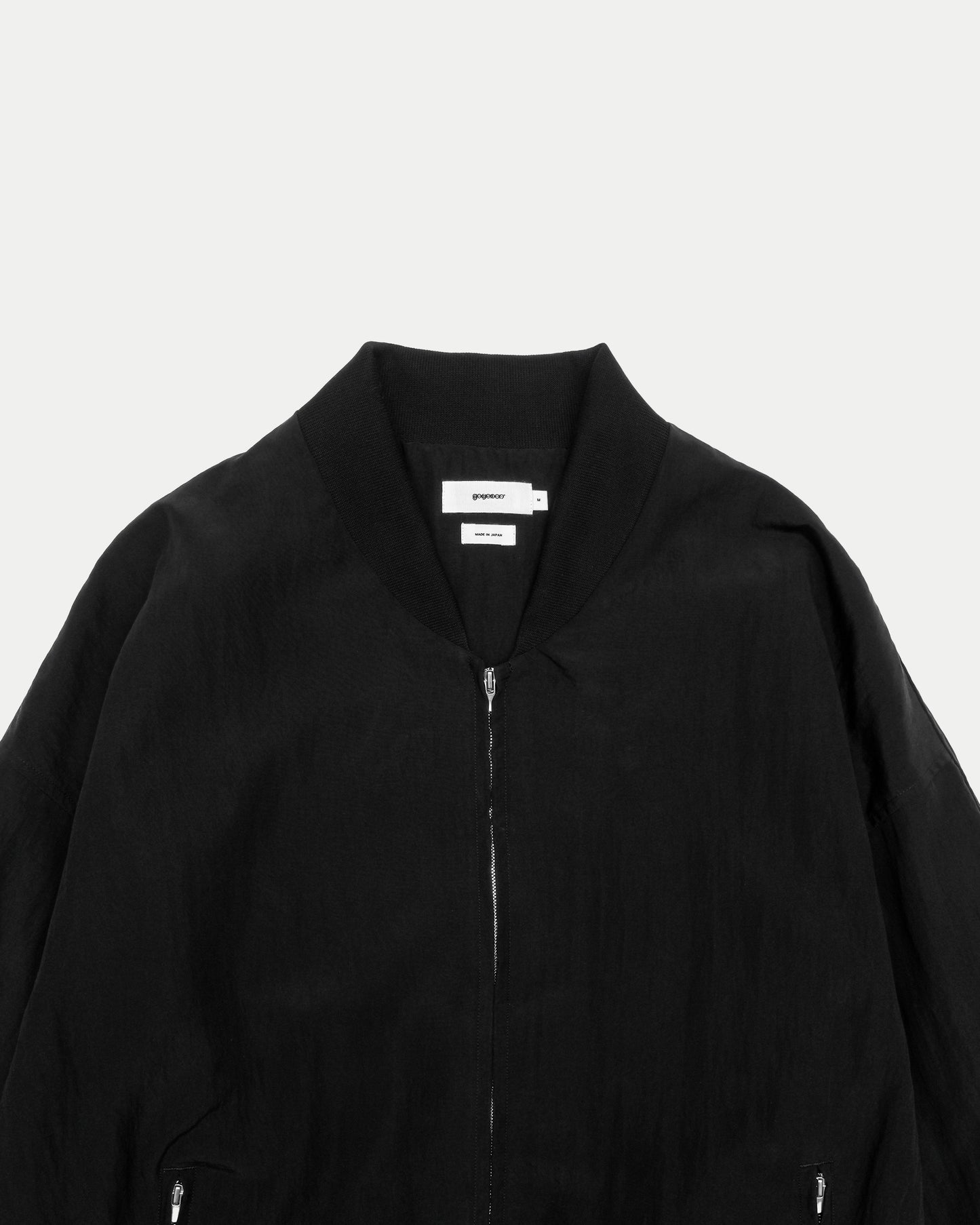 Back Pocket Bomber Jacket / BLACK［goyemon general gadget］