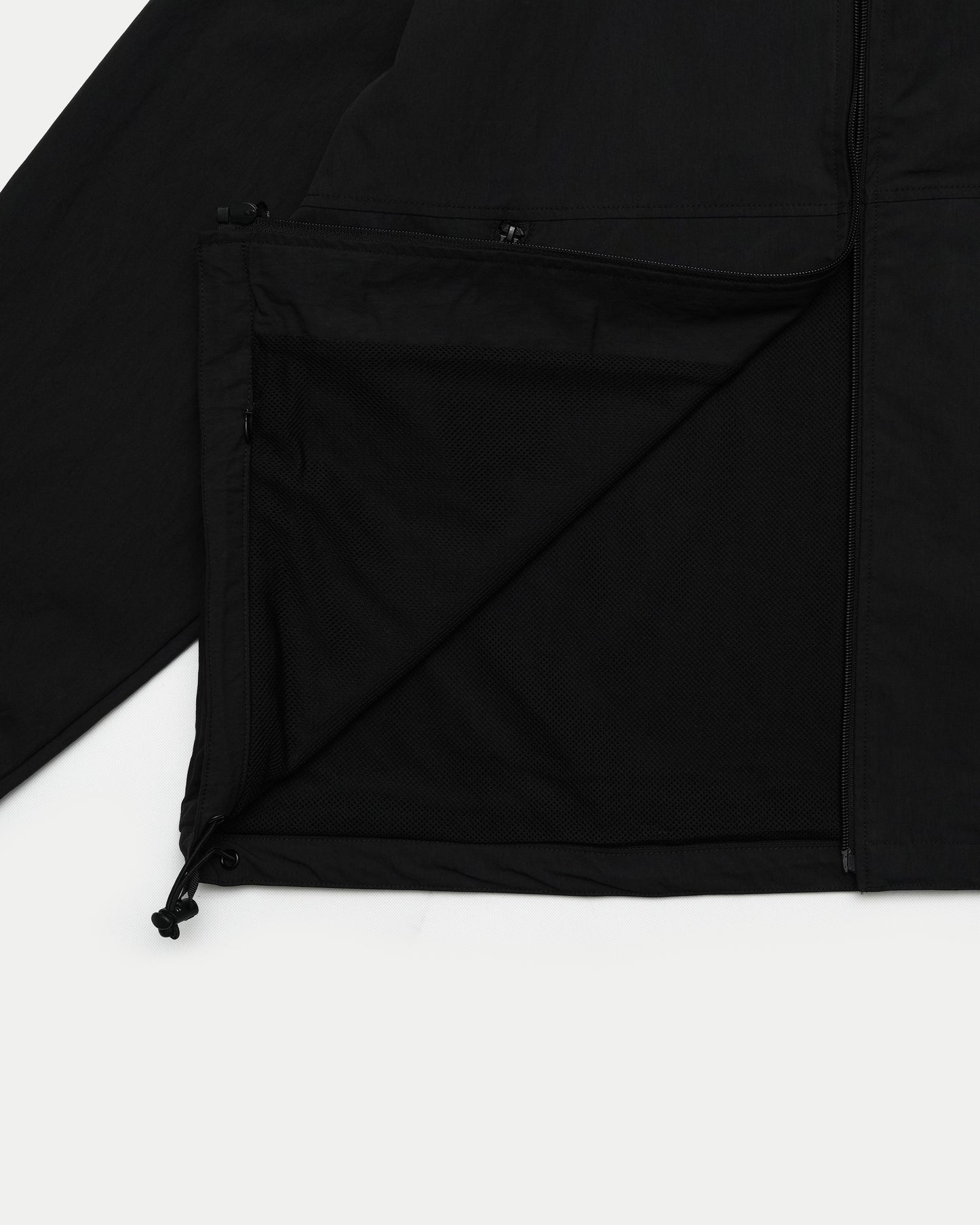 Water Repel Track Jacket / BLACK [goyemon general gadget]