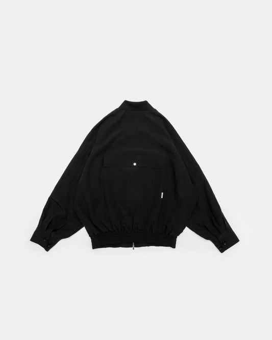 Back Pocket Bomber Jacket / BLACK［goyemon general gadget］