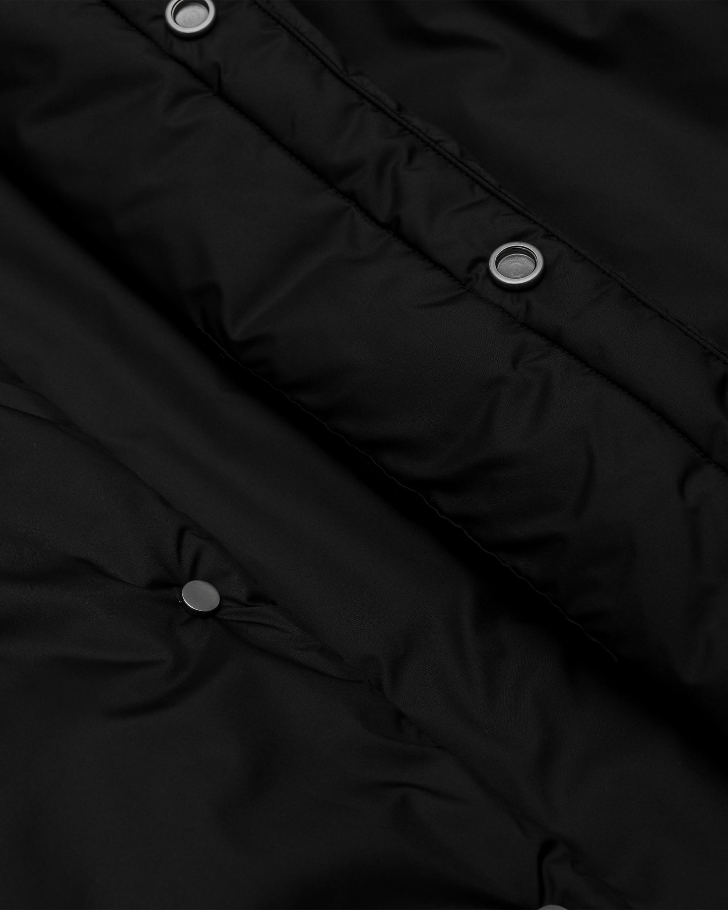 No Collar Padded Jacket / BLACK［goyemon general gadget］