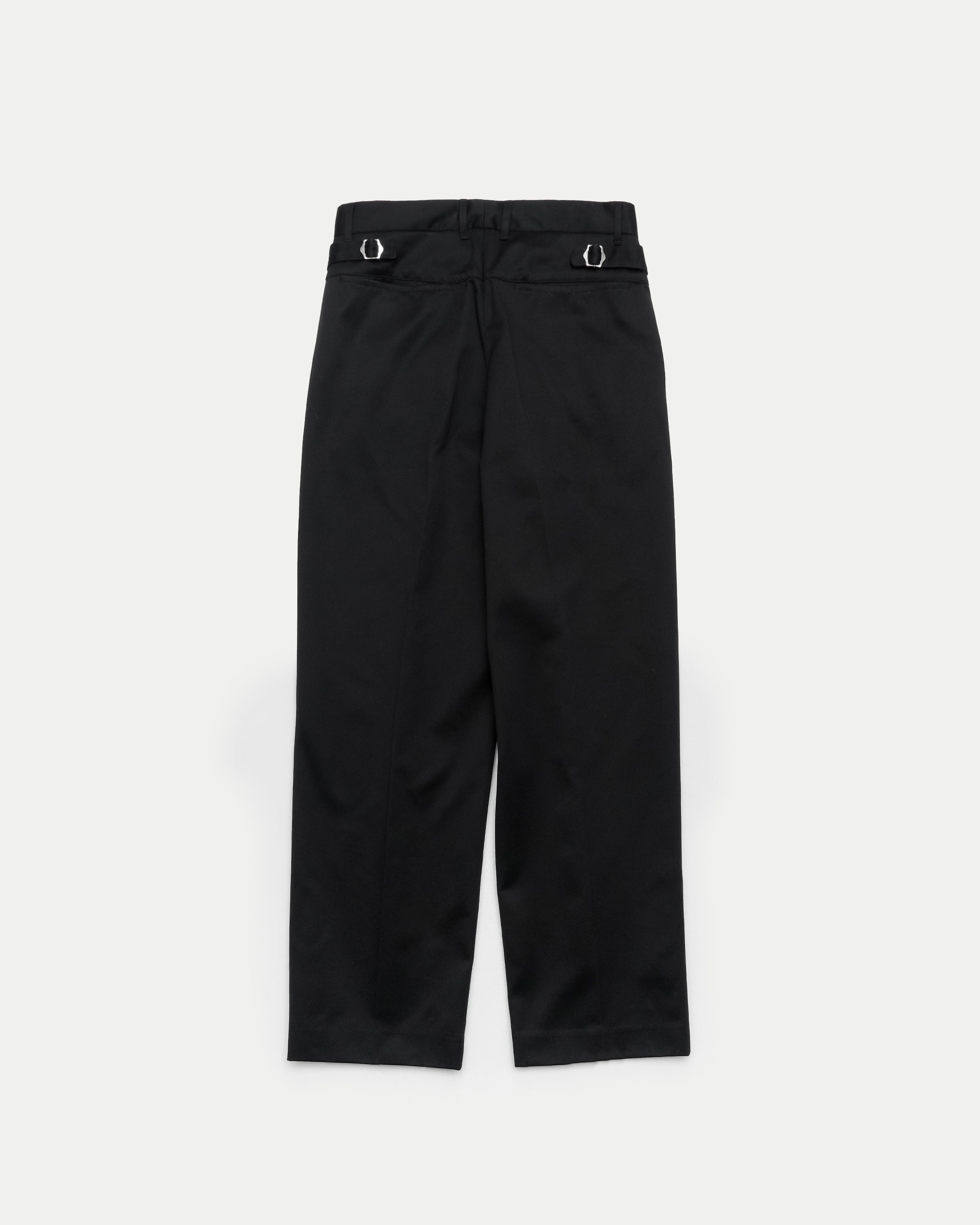 FARAH® × goyemon WORK SLACKS / BLACK × WHITE [goyemon general gadget]