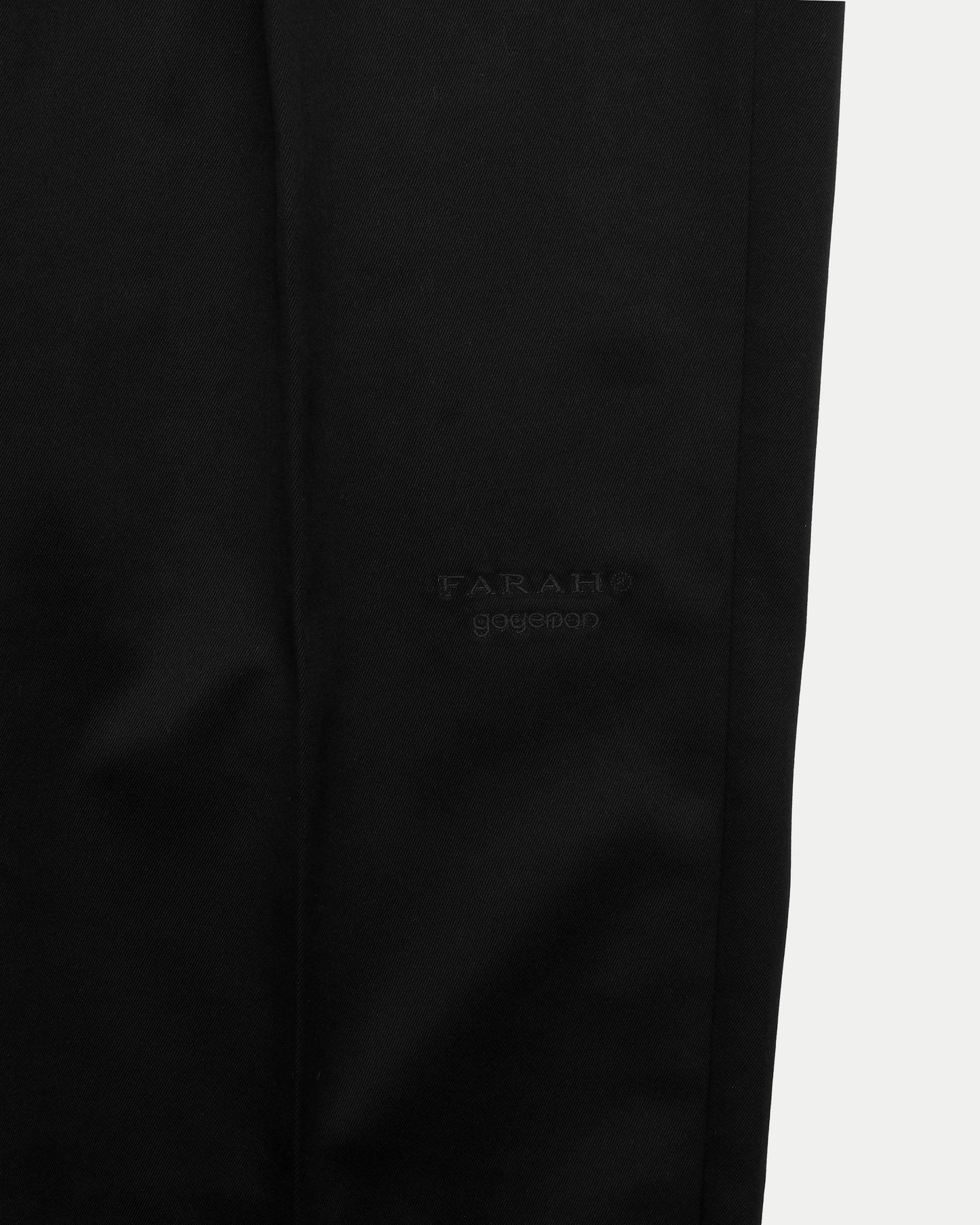 FARAH® × goyemon WORK SLACKS / BLACK × BLACK [goyemon general gadget]