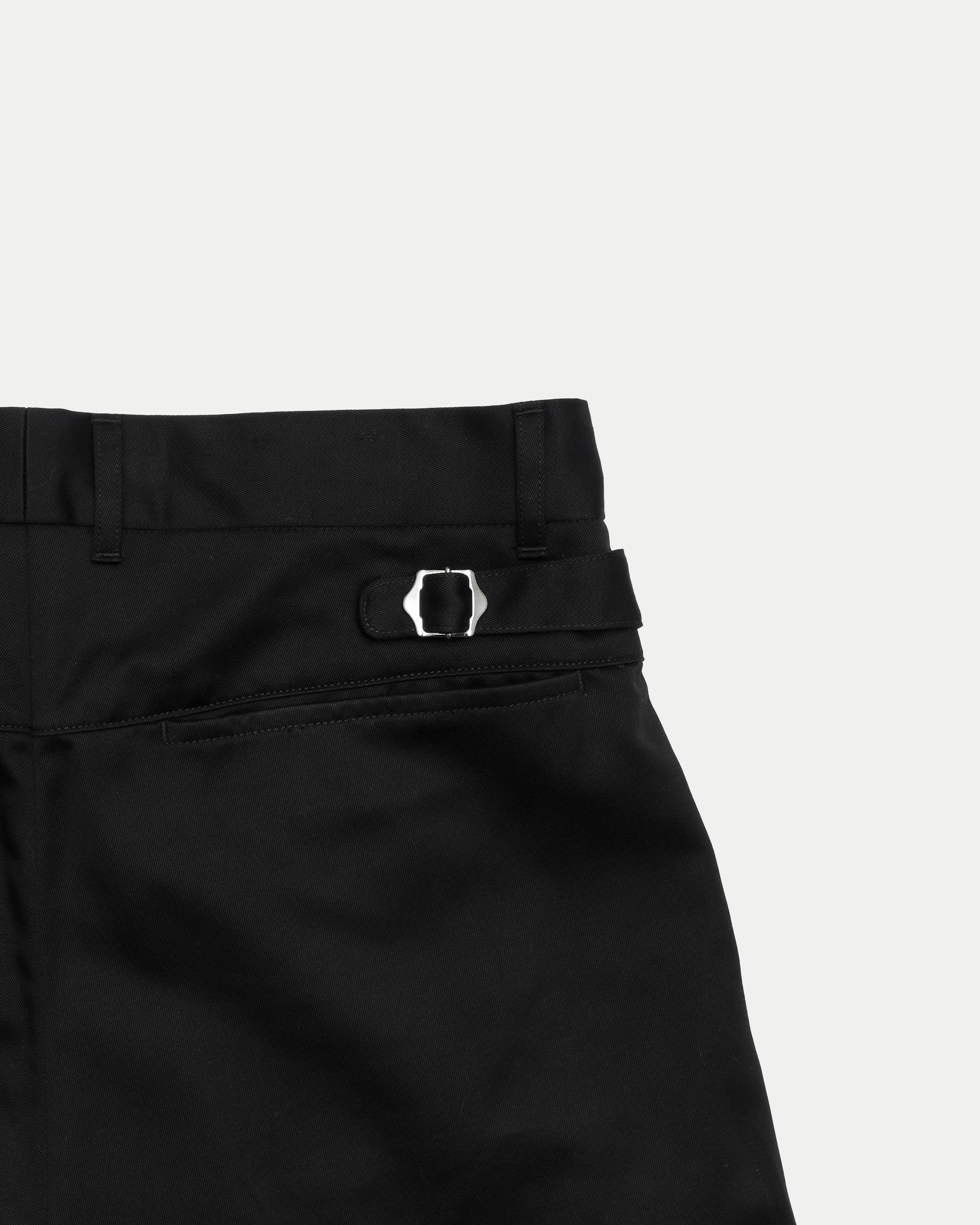FARAH® × goyemon WORK SLACKS / BLACK × WHITE [goyemon general gadget]