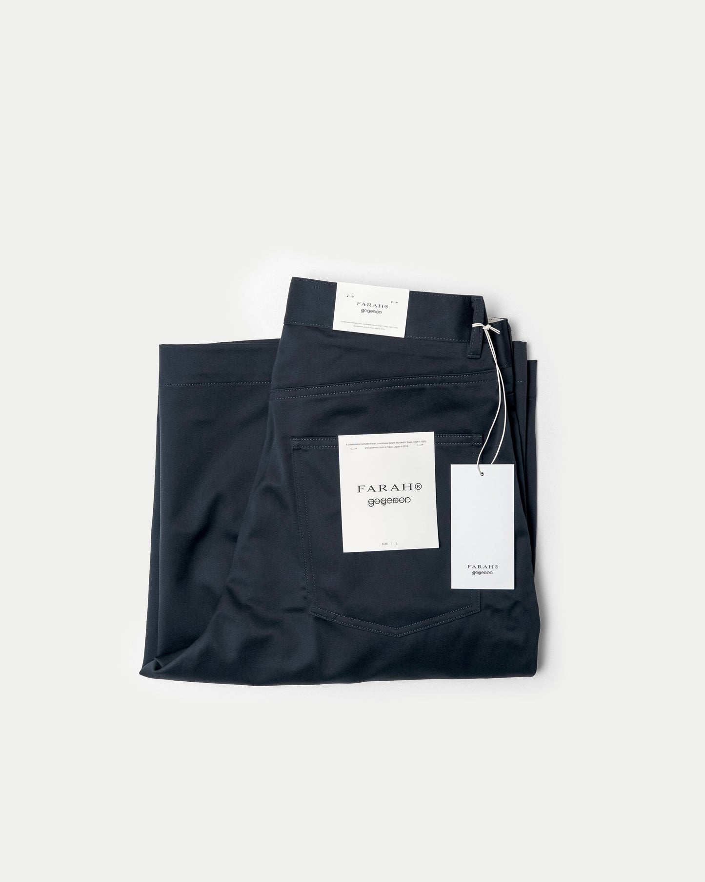 FARAH® × goyemon WORK SHORTS / CHARCOAL [goyemon general gadget]