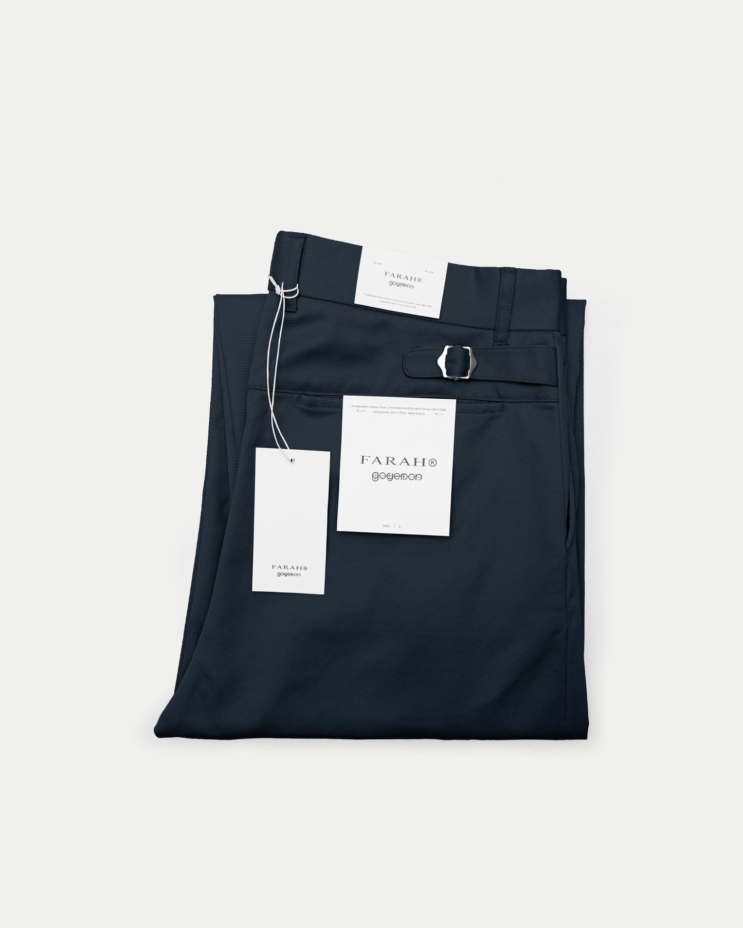 FARAH® × goyemon WORK SLACKS / CHARCOAL [goyemon general gadget]