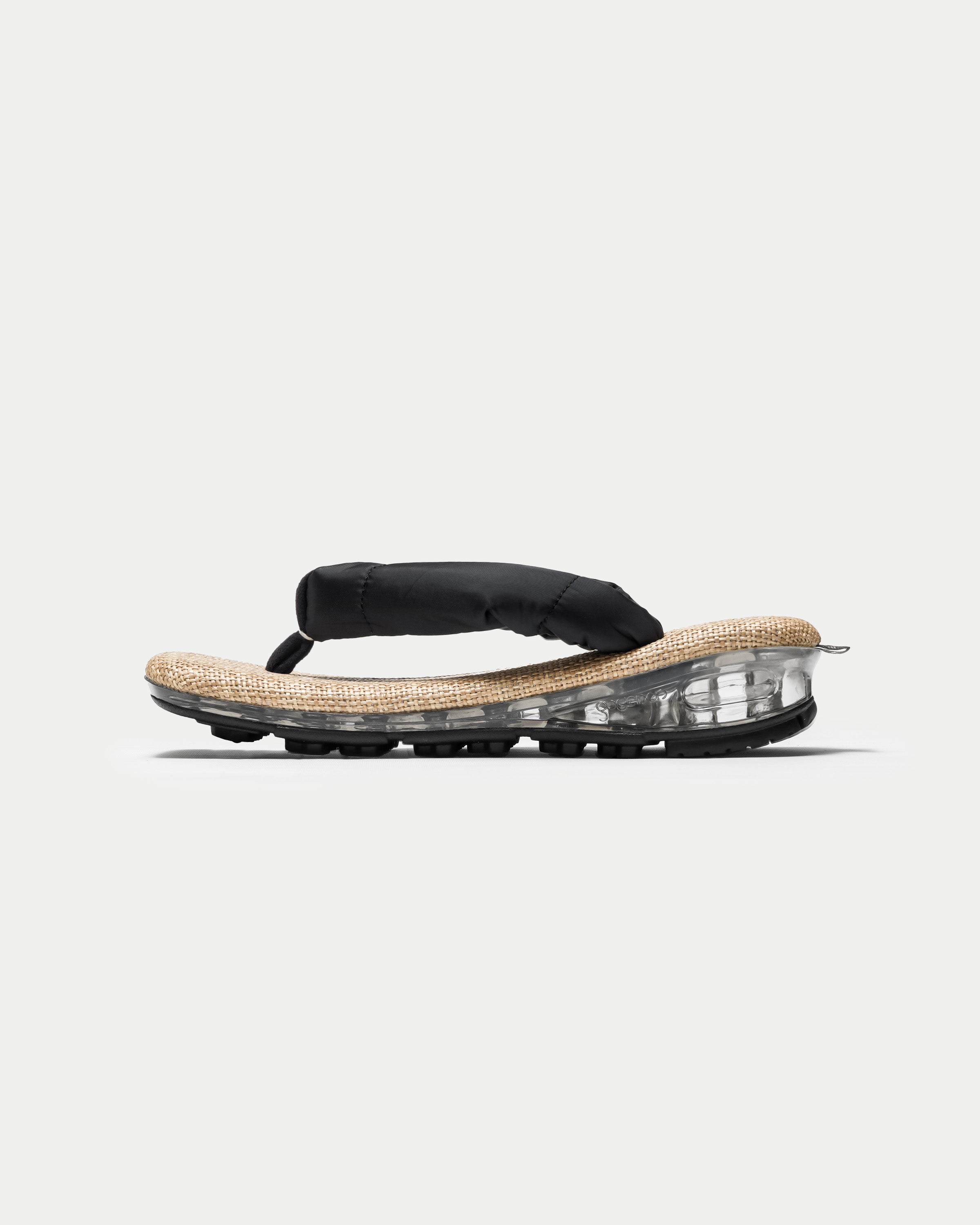 SETTA × SNEAKER “ unda CLEAR ” / TOUGH PADDED BLACK – goyemon