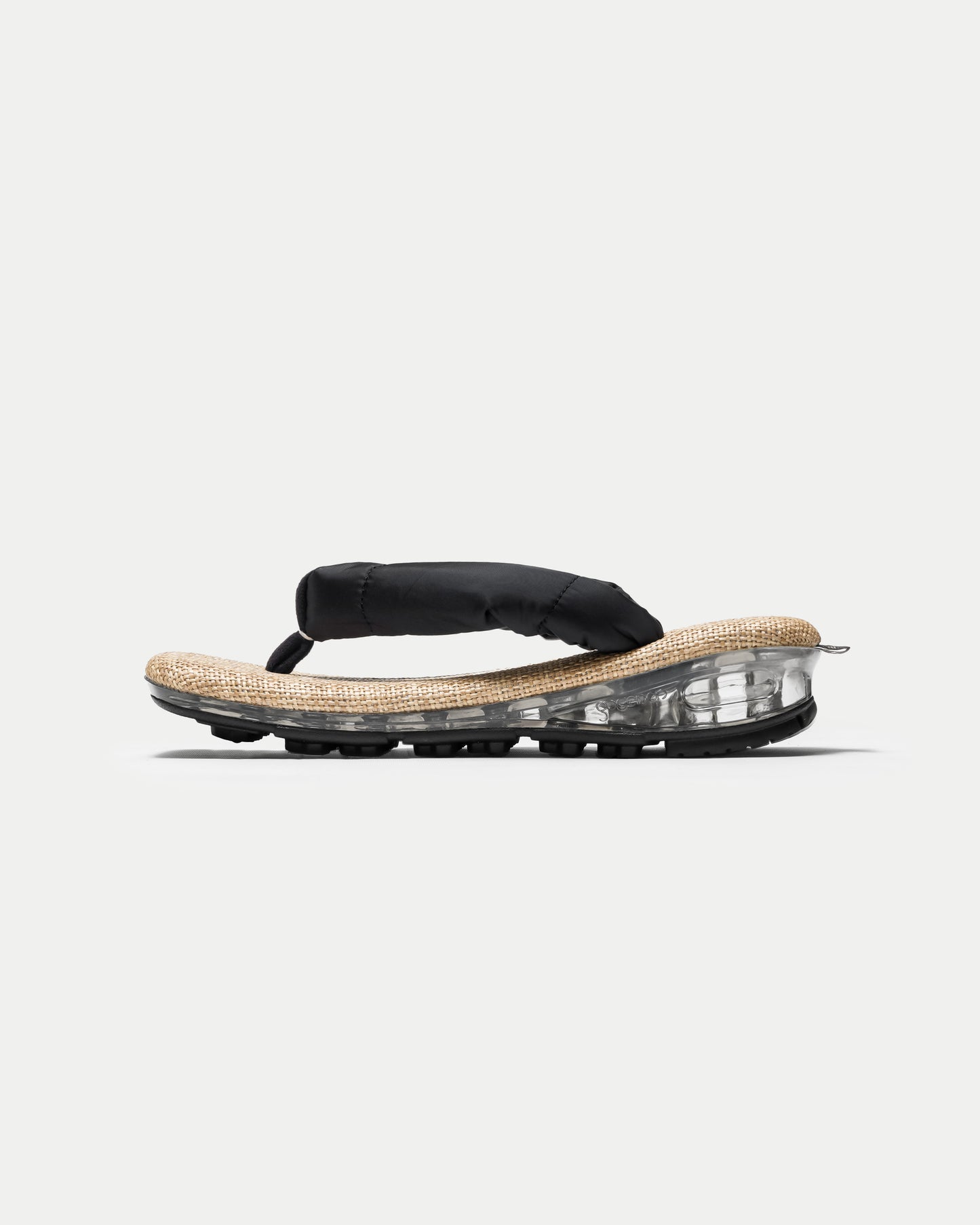 SETTA × SNEAKER “ unda CLEAR ” / TOUGH PADDED BLACK