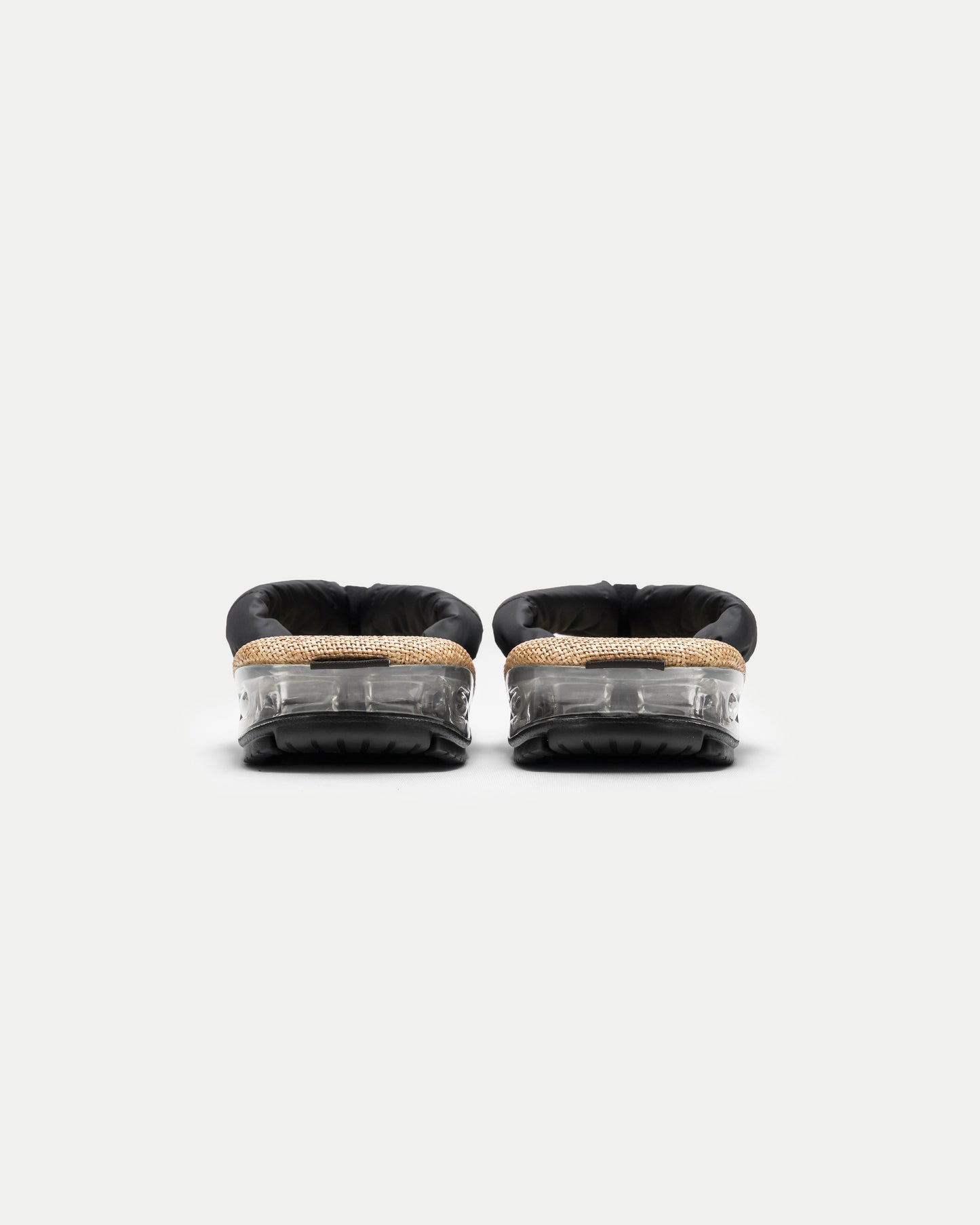 SETTA × SNEAKER “ unda CLEAR ” / TOUGH PADDED BLACK