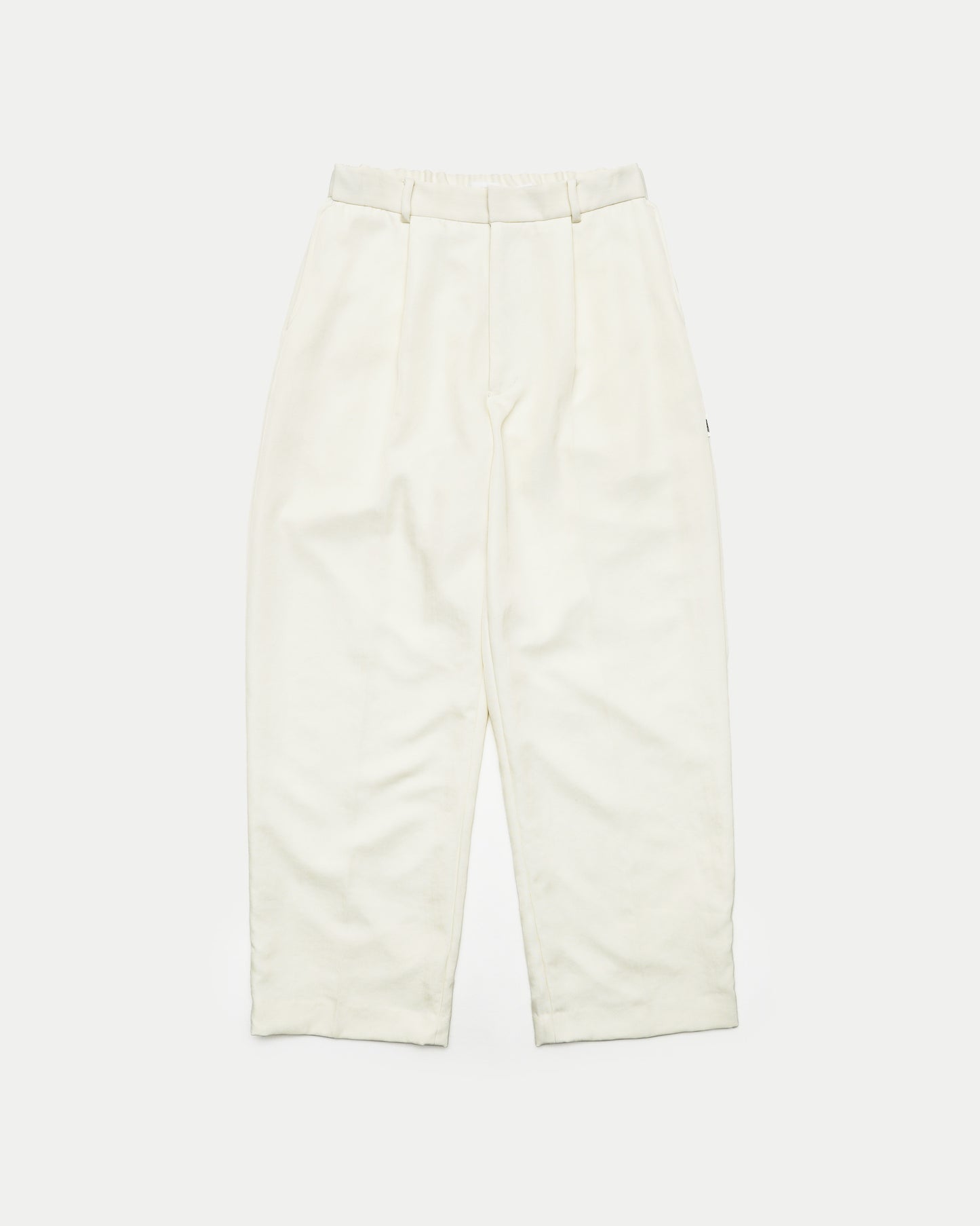 Soft Nylon Adjustable Slacks / ECRU [goyemon general gadget]