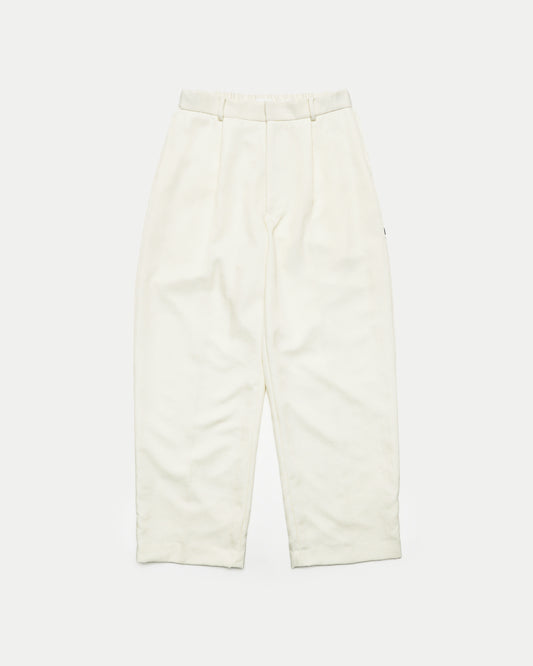 Soft Nylon Adjustable Slacks / ECRU [goyemon general gadget]