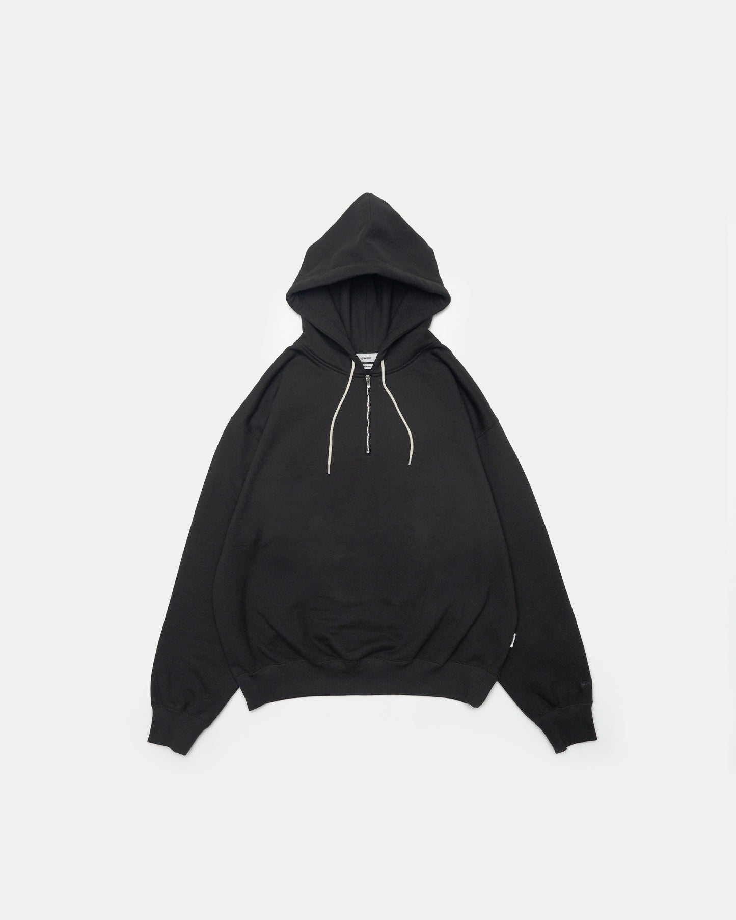 Half Zip Pullover Hoodie / CHARCOAL［goyemon general gadget］