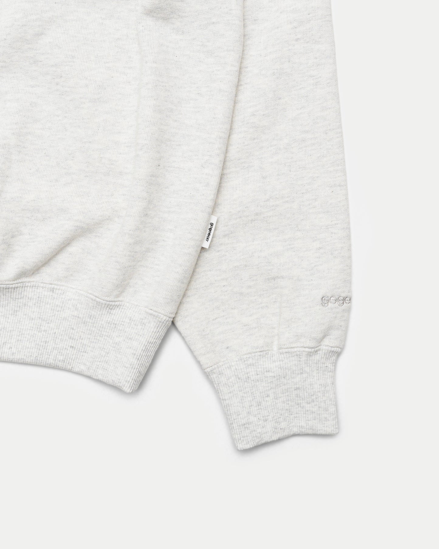 Half Zip Pullover Hoodie / WHITE［goyemon general gadget］
