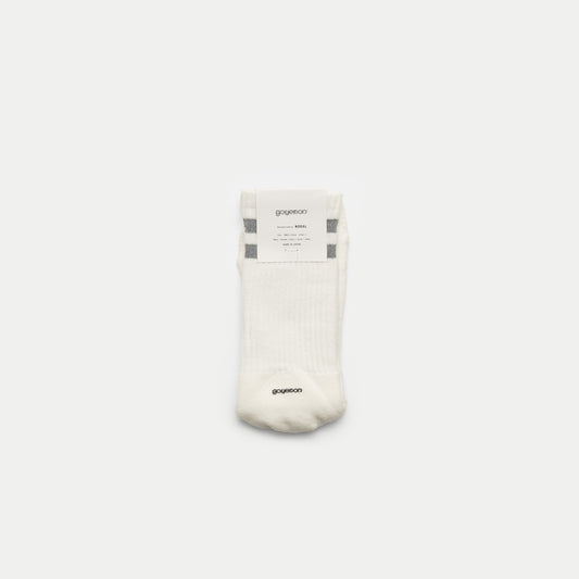 Refrector Line Tabi Socks / WHITE 1P