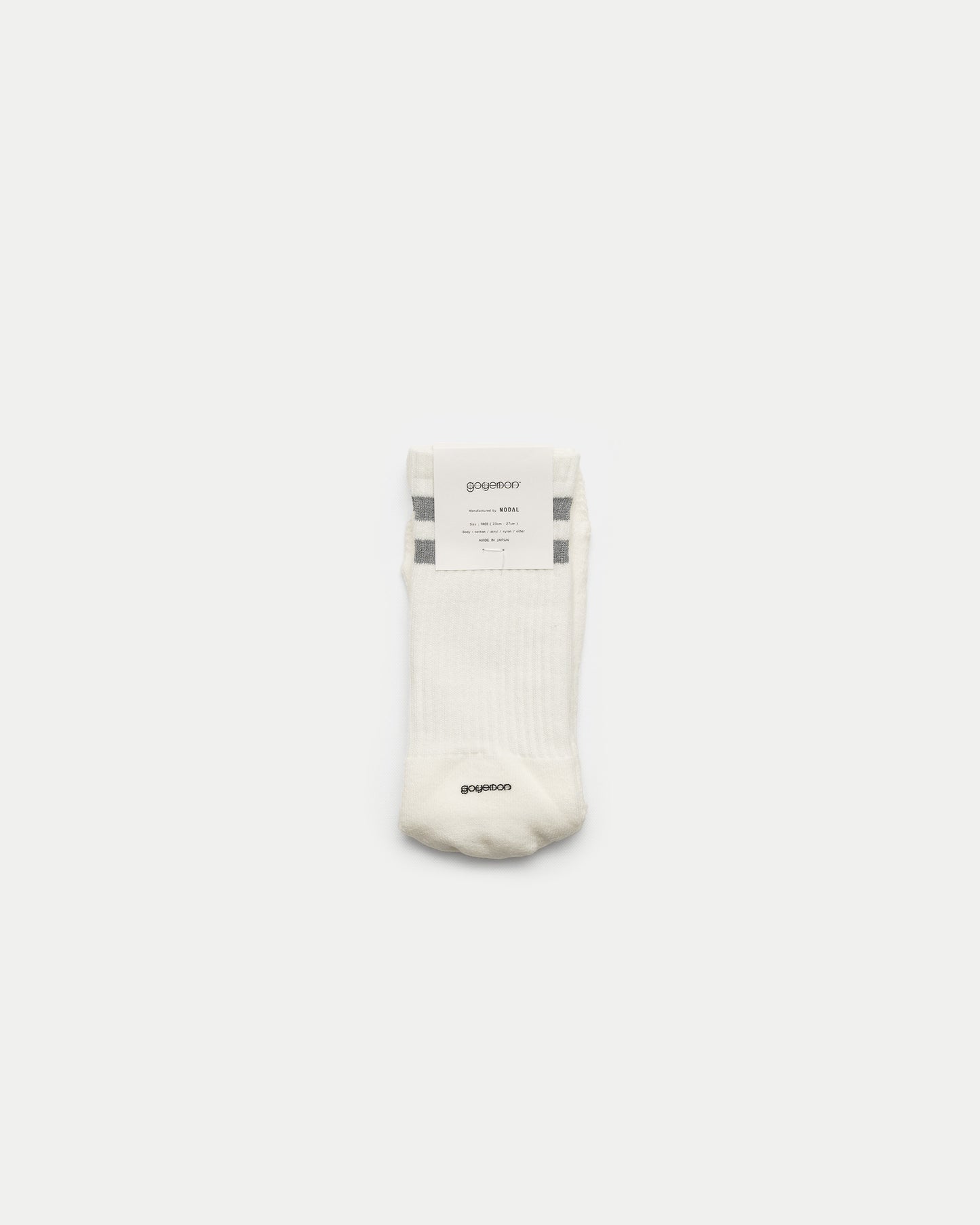 Reflector Line Tabi Socks / WHITE 1P
