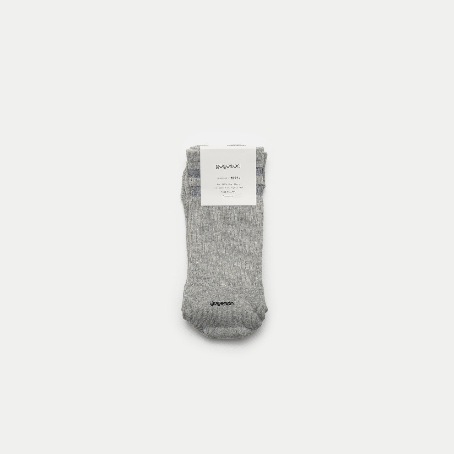 Refrector Line Tabi Socks / GREY 1P