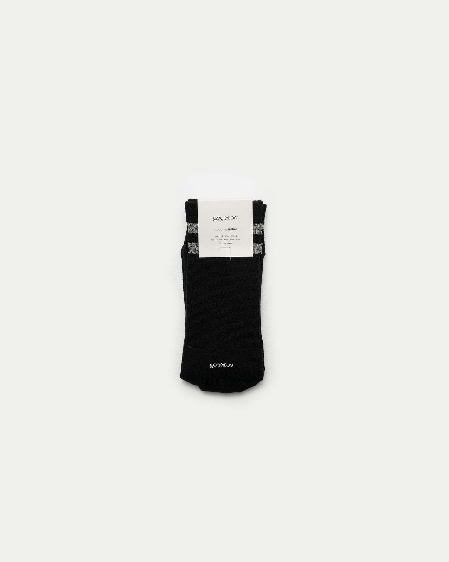 Reflector Line Tabi Socks / BLACK 1P