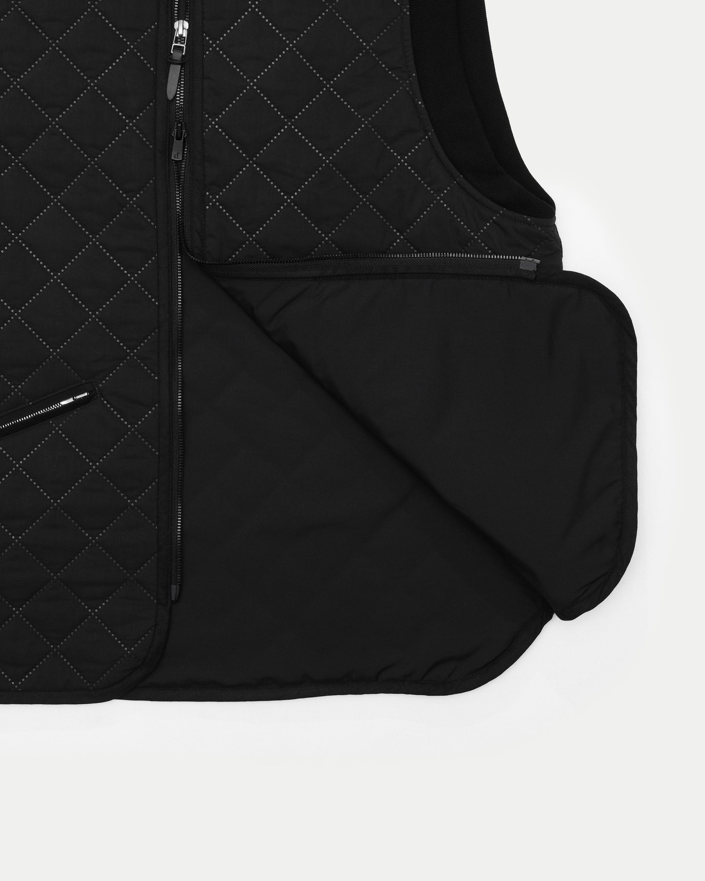 Classic Quilting Vest / BLACK［goyemon general gadget］