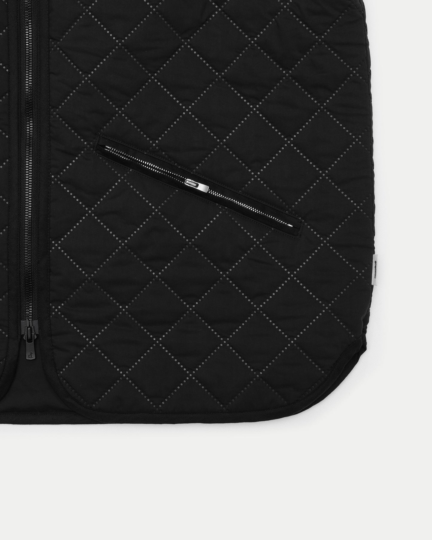 Classic Quilting Vest / BLACK［goyemon general gadget］