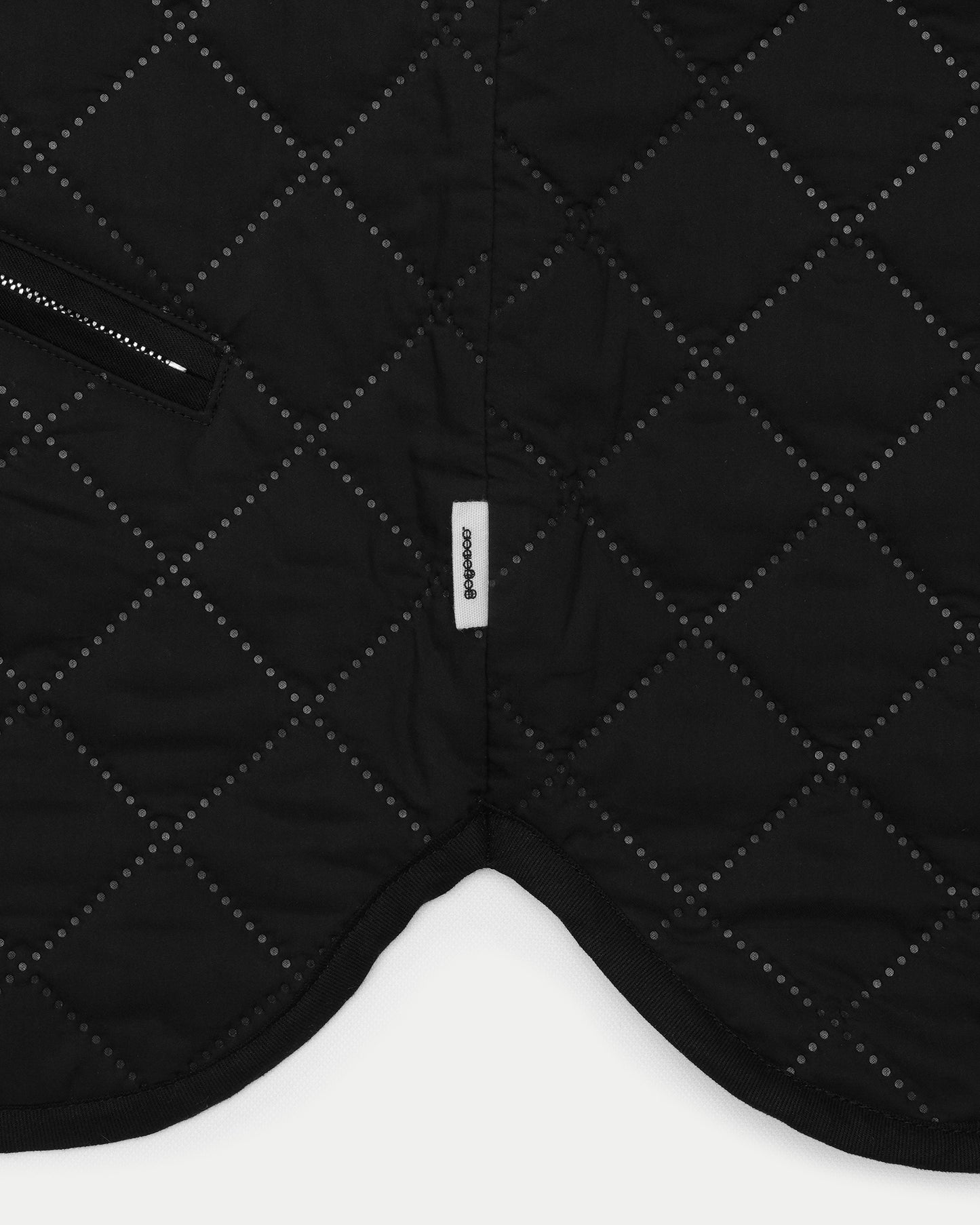 Classic Quilting Vest / BLACK［goyemon general gadget］