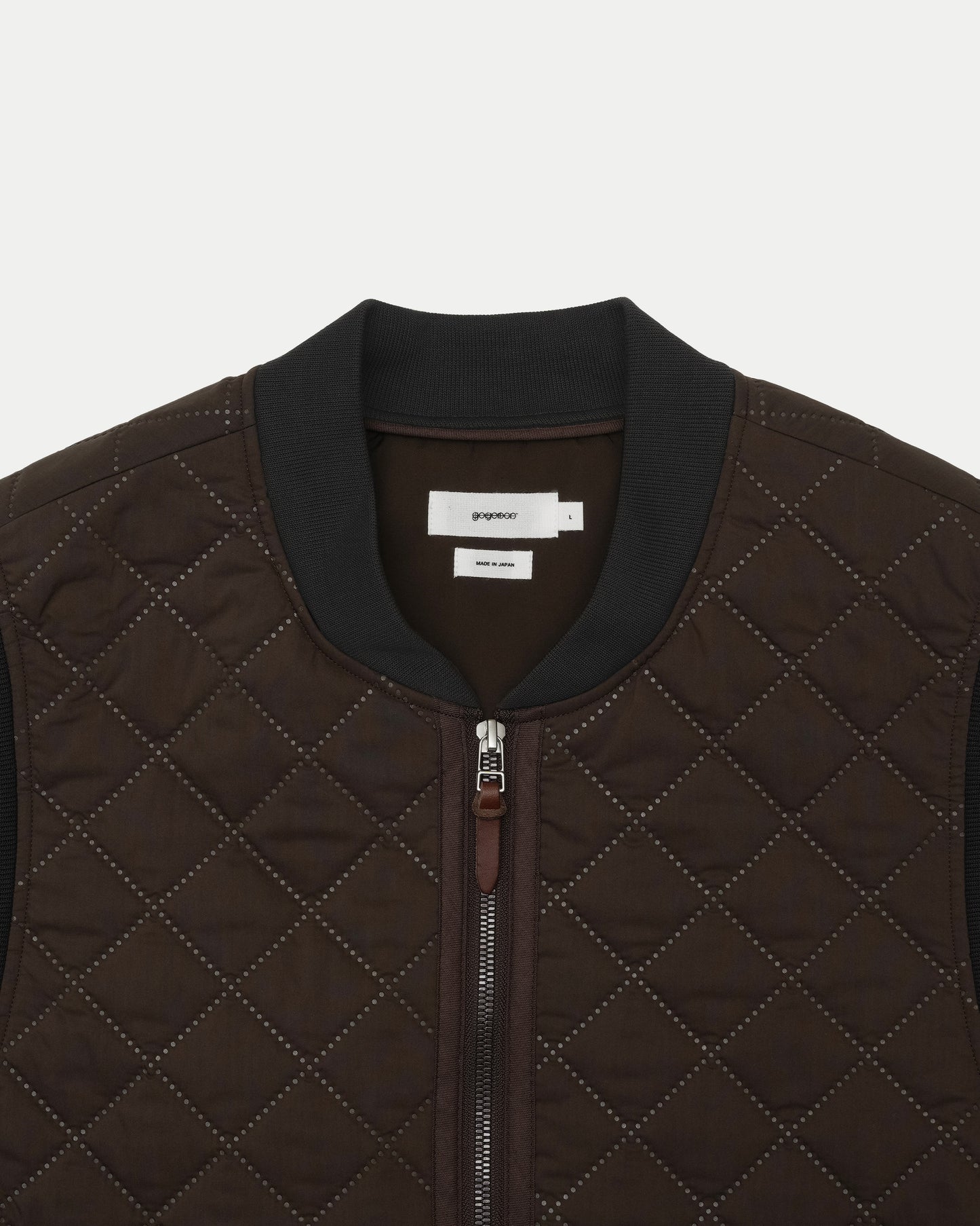 Classic Quilting Vest / BROWN［goyemon general gadget］