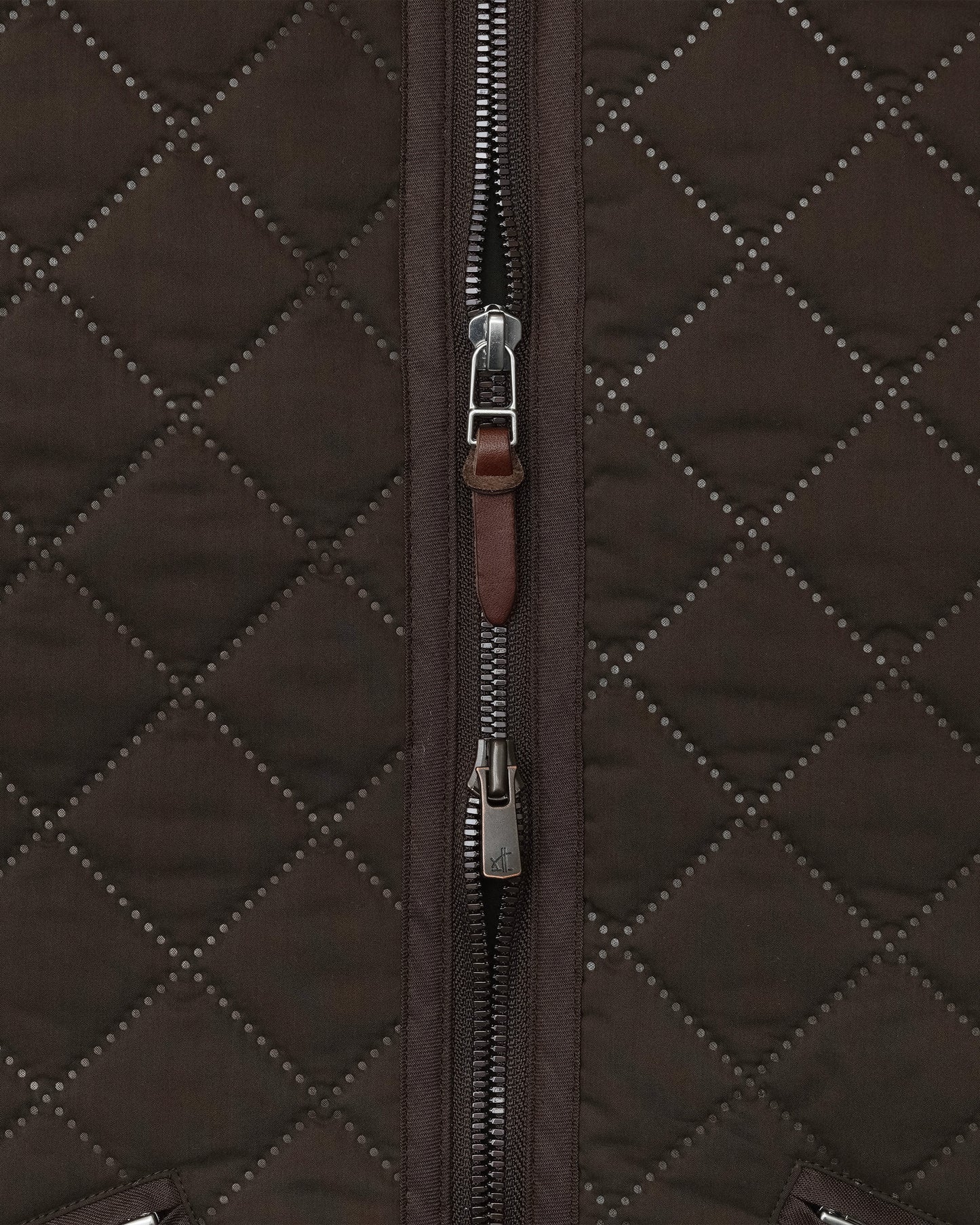 Classic Quilting Vest / BROWN［goyemon general gadget］