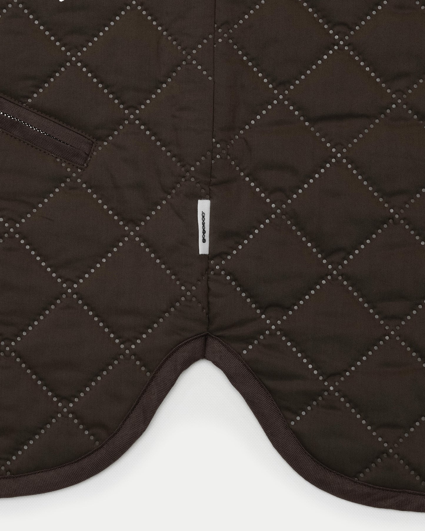 Classic Quilting Vest / BROWN［goyemon general gadget］