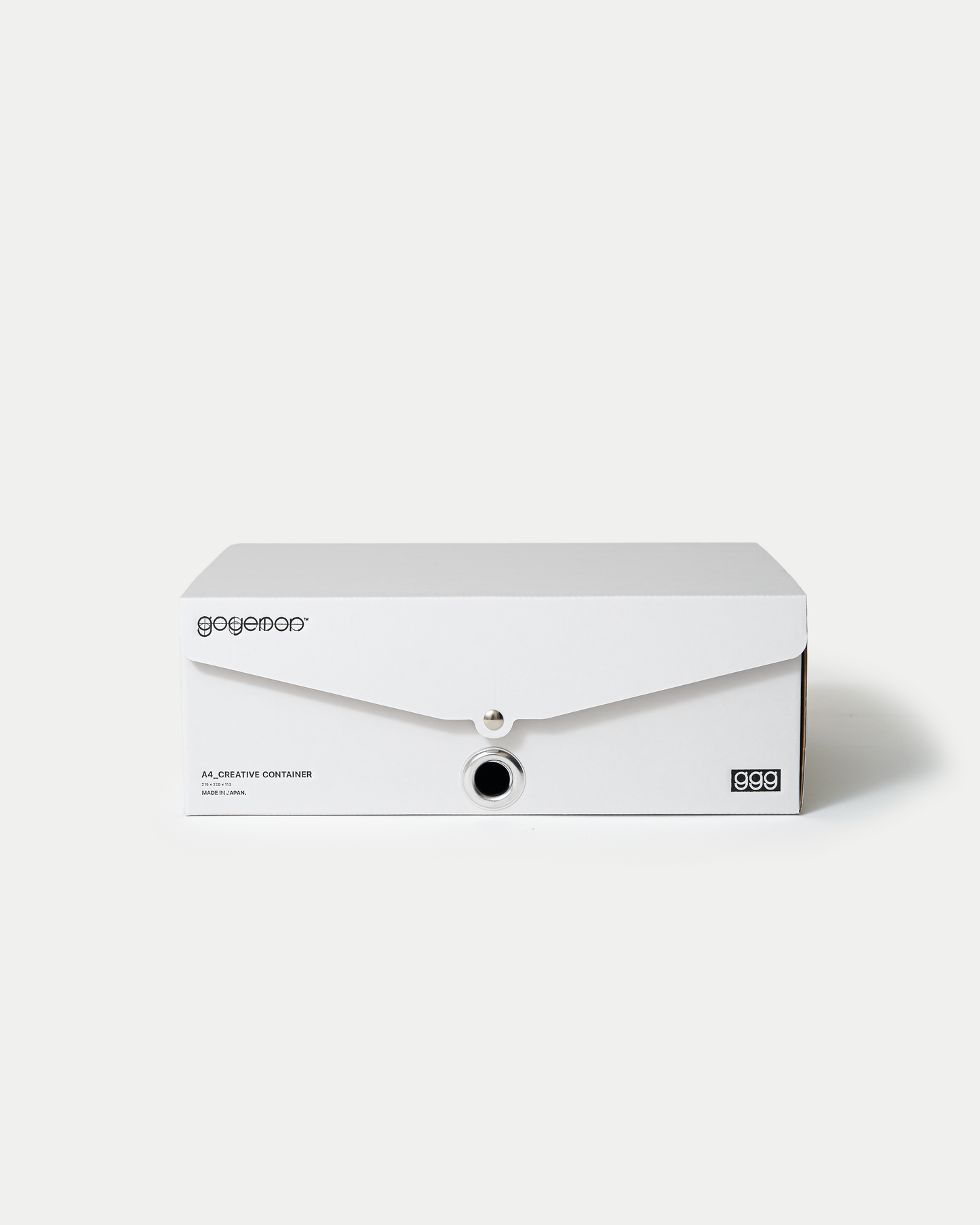 A4_Creative Container WHITE ×3P［goyemon general gadget］