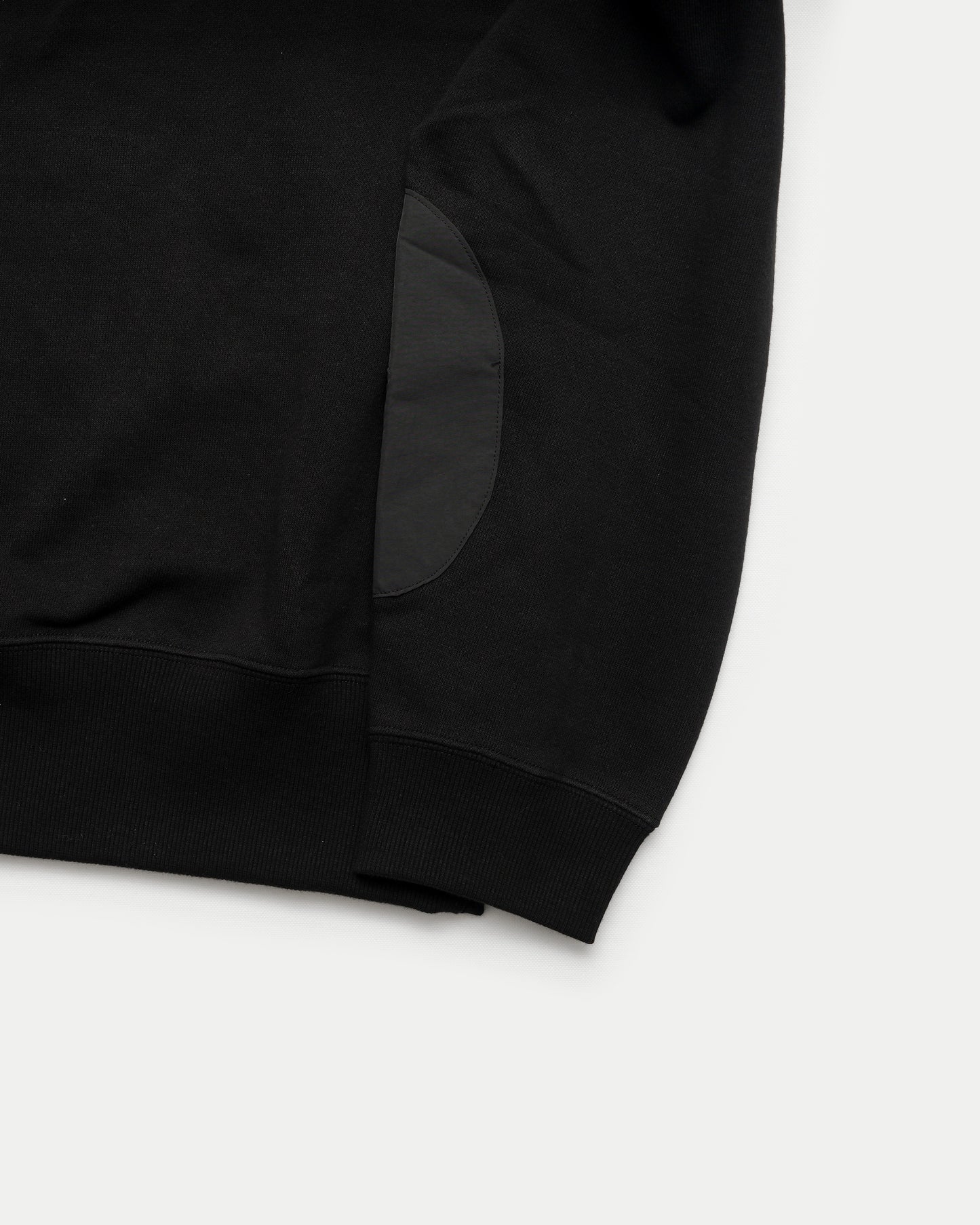 Skipper Wrist Patch Sweatshirt / BLACK［goyemon general gadget］