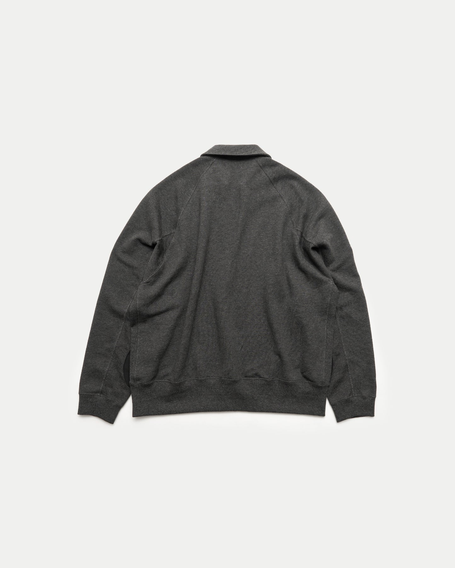 Skipper Wrist Patch Sweatshirt / CHARCOAL［goyemon general gadget］