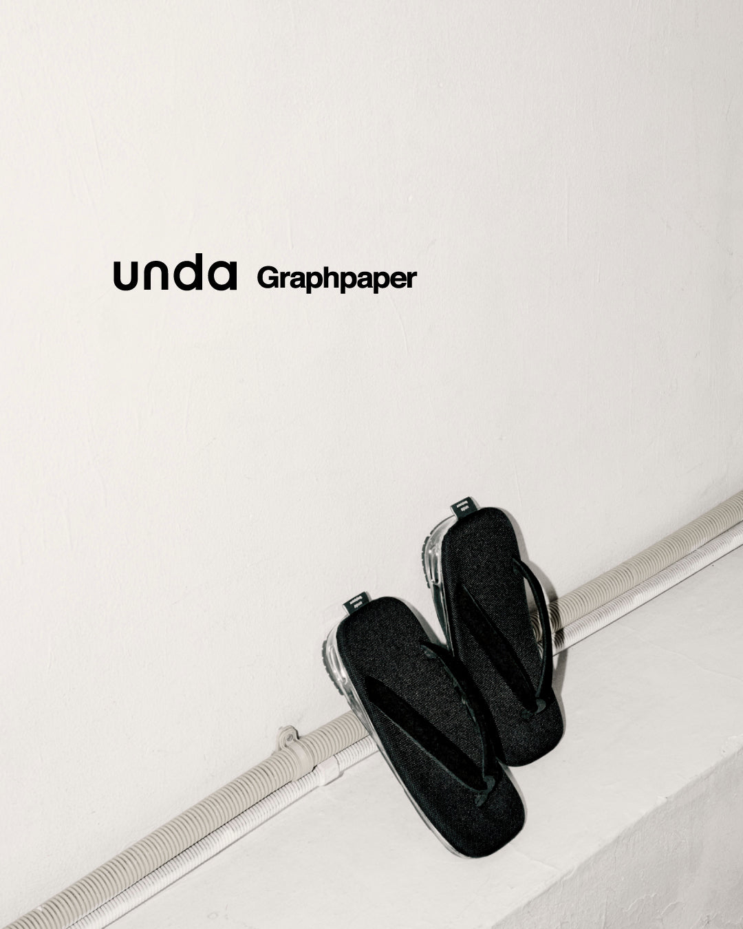 Graphpaper x goyemon “ unda ” / BLACK［24SS］